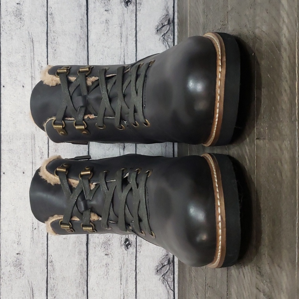 SoftWalk-Wilcox Cold Weather Hiker Boot Charcoal Size 11M